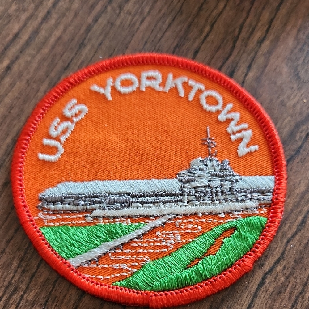 Vintafe USS Yorktown Embroidered Patch
